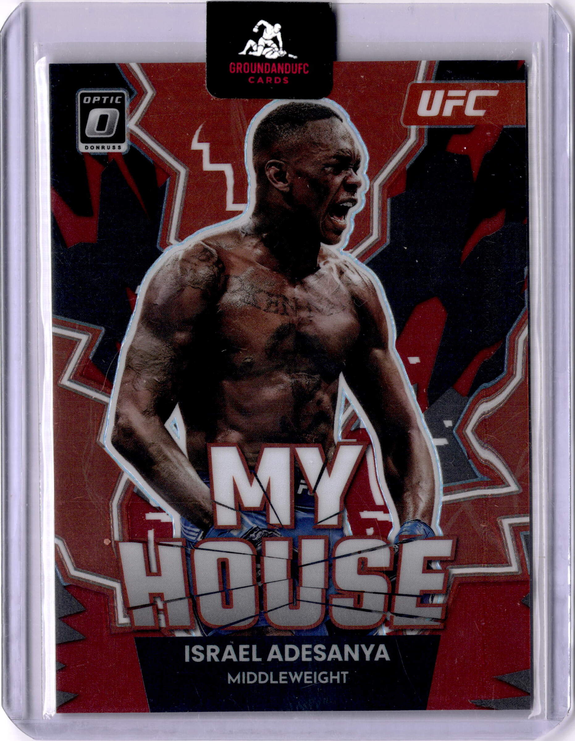 Israel Adesanya – My House Red